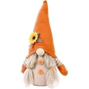 Christmas Gnomes Plush Decoration,Gnome Plush Christmas Decoration Handmade Swedish Dwarf Scandinavian Tomte Elf Gnomes for Home Office Table Decor - 1 of 4
