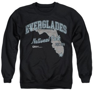 Men's Everglades National Park State Line Crewneck Sweatshirt - 1 of 4