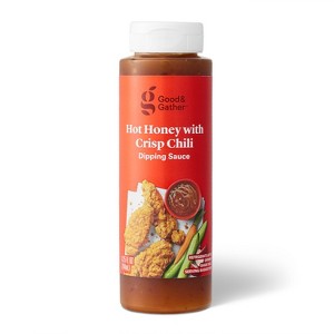 Hot Honey and Crisp Chili Dipping Sauce - 8.25 fl oz - Good & Gather™ - 1 of 3