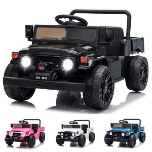 Jojoka 12V Kids Ride on Car Licensed Toyota, Ride on Toys with Remote Control, Battery Powered, 4WD, Bluetooth, LED Lights - 1 of 4