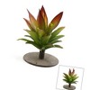 Unique Bargains Plastic Terrarium Leaves Plant Animals Habitat for Amphibian Reptile Green - 3 of 3