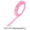 Unique Bargains Ribbons for Crafts Satin Smooth Edges Polyester 866.14"x0.39" 1Pcs - 3 of 4