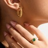 EVRY JEWELS WATERPROOF Gold or Silver Plated Diana Ring - 3 of 4