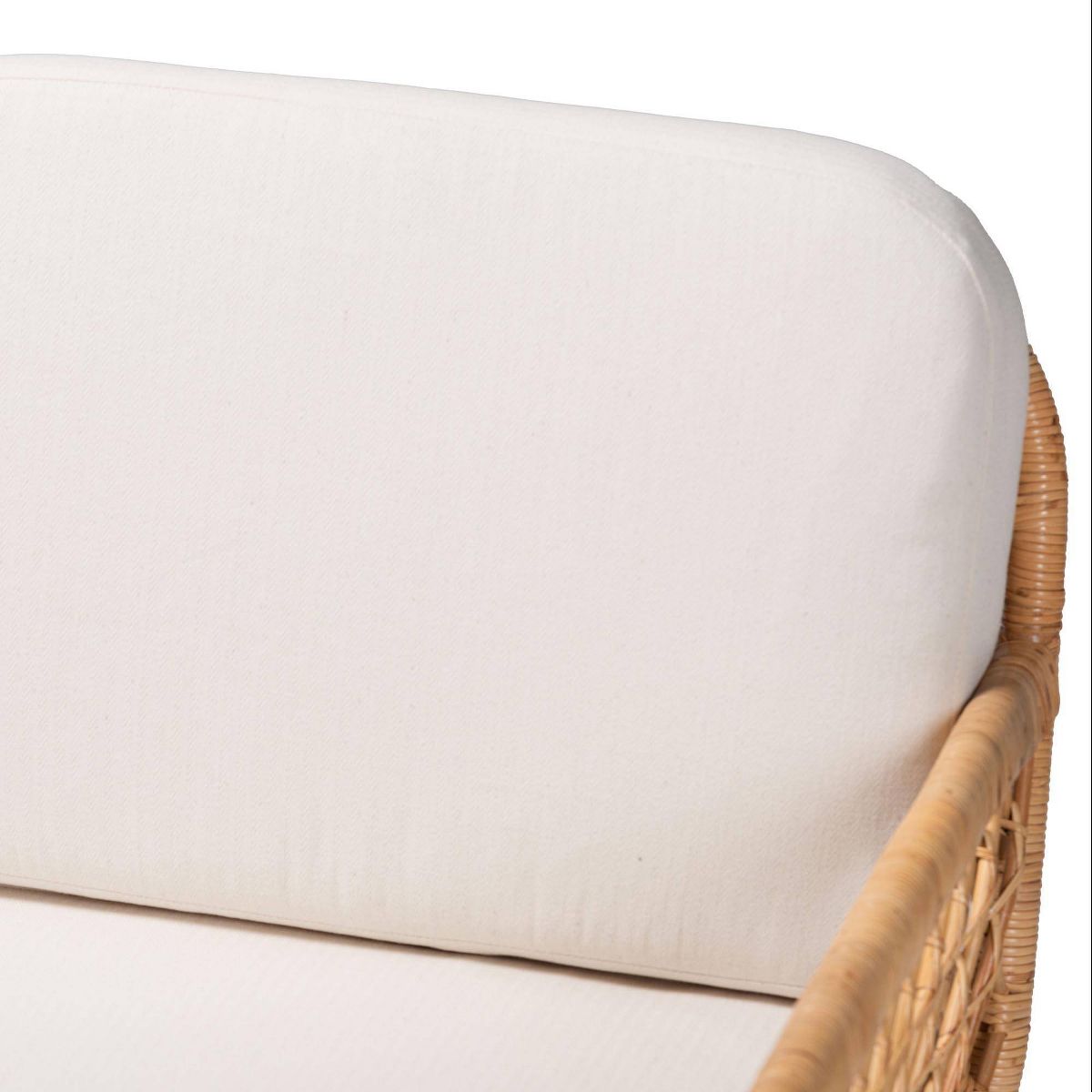 bali & pari Pakis Rattan Tete-a-Tete Sofa Natural Rattan - thumbnail 10
