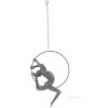 Rings Man Decorative Sculpture 22" H – Hanging Resin Art by Anne Home By Old Modern Handicrafts - 2 of 4