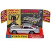 Aston Martin DB5 RHD Birch Silver James Bond 007 "Goldfinger" (1964) Movie (#261 Reissue) Diecast Model Car by Corgi - 4 of 4