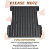 Truck Bed Mat for 2023-2025 Tesla Cybertruck, All Weather TPE Heavy Duty Pickup Cybertruck Bed Tray Liner Cargo Mats - 4 of 4