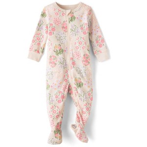 Gymboree Toddler Girls Long Sleeve Floral Easter Egg Snug Fit