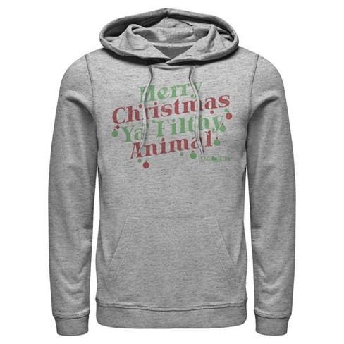 Merry christmas you filthy animal sweatshirt hot sale