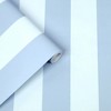 Laura Ashley Lille Matte Stripe Blue Sky Wallpaper - 3 of 4