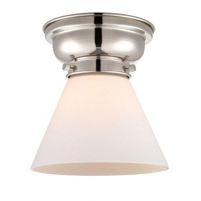 Cone - 1 Light Flush Mount In Industrial Style-7.4 Inches Tall and 7.75 Inches Wide
