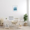 Stupell Industries Water Inspired Blue Ombre Framed Giclee Art, Gray, 16" x 20" - 3 of 4