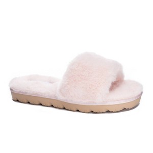Women's Wo's Rally Faux Fur Slide - CHINESE LAUNDRY - 1 of 4