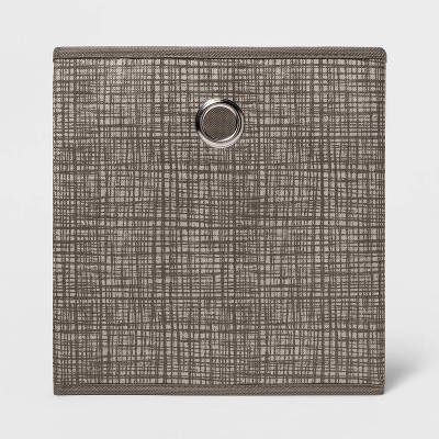 Photo 1 of 11" Fabric Cube Storage Bin - Room Essentials