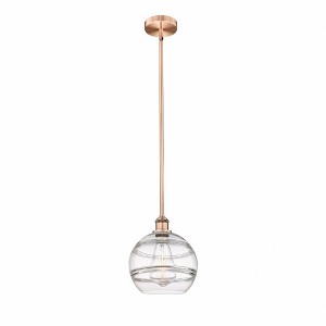 Rochester - 1 Light Stem Hung Mini Pendant In Industrial Style-11.13 Inches Tall and 10 Inches Wide - 1 of 1