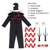 Whizmax Costume for Boys, Halloween Costume with Foam Accessories for Kids Dress Up Party,T - 4 of 4