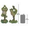 Design Toscano Boogie Down, Dancing Frog Statues: Set of Two - image 2 of 2