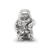 Black Bow Jewelry Sterling Silver Santa Claus Bead Charm - 3 of 4