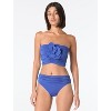 Carmen Marc Valvo Bandeau Crop Top - 3 of 4
