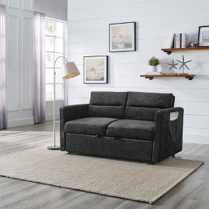 NicBex 2-in-1 Convertible Sleeper Chair,Modern Pull-out Sofa Bed with Adjustable Backrest,Couches with Solid Wood Frame for Living Room - 1 of 4
