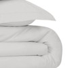 Farm to Home Dreamy Organic Duvet Set – 100% Organic Cotton, 300 TC Solid Sateen, Soft, Breathable, Lightweight, Hotel-Style Details - 2 of 3