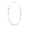 Ross-Simons 13.80 ct. t.w. Bezel-Set Multi-Gemstone Station Necklace in 14kt Yellow Gold - 3 of 4