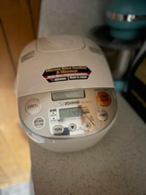 Zojirushi 5.5 Cup Micom Rice Cooker And Warmer - Stainless - Ns-tsc10a :  Target