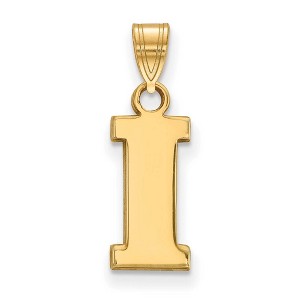 Black Bow Jewelry 10k Yellow Gold Iowa Hawkeyes NCAA Small Pendant - 1 of 3