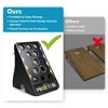 WinSpin Mini Prize Drop Board & Bean Bag Toss Game Foldable Stand with 8 Playing Pucks & 5 Bean Bags for Carnival Events School - 4 of 4