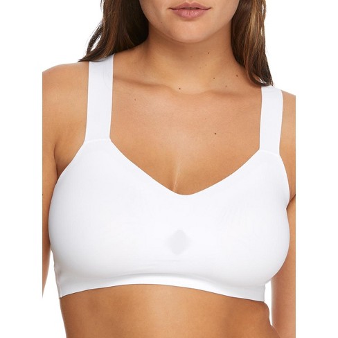 Bali Women's Comfort Revolution Ultimate Wire-Free Support T-Shirt Bra -  DF3462 XL White