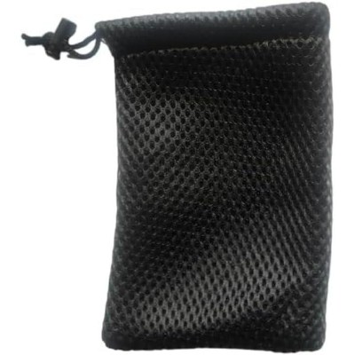 Generic Nylon Mesh Drawstring Bag, 5 x 3.5 Inch Small Storage Pouch String Bag