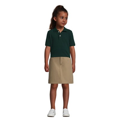 Lands' End School Uniform Kids Short Sleeve Mesh Polo Shirt