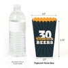 Big Dot of Happiness Cheers and Beers to 30 Years - 30th Birthday Party Favor Popcorn Treat Boxes - Set of 12 - 2 of 4
