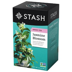 Stash Tea Jasmine Blossom Green Tea Bags Case of 6/20 Bags - 1 of 2