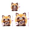 Snackles 14" Red Panda with Panda Express Fortune Cookie Stuffed Animal - 3 of 4