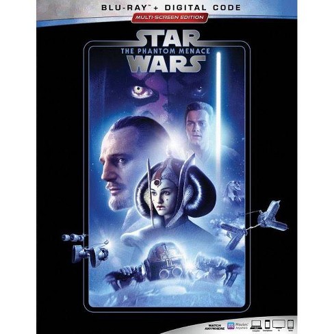 Star Wars The Phantom Menace Blu Ray Digital Target