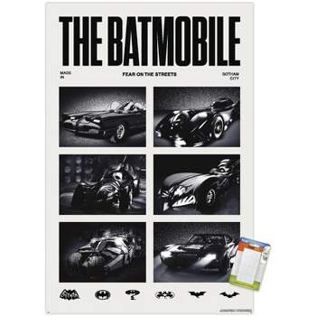 Trends International DC Comics Batman: The Batmobile Fear The Streets Unframed Wall Poster Prints