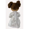 Doll Clothes Superstore Lace Trim Christening Dress With Hat Fits Baby Alive And Little Baby Dolls - 4 of 4