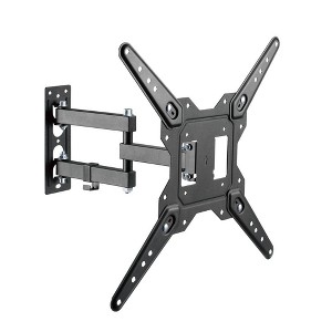 Rocky Full Motion Wall Mount for 17"-65" TVs, VESA 100x100–400x400mm, 77 lbs Capacity, Tilt & Swivel, with Cable Management - 1 of 4