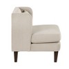 NicBex Modern Small Corduroy Fabric  Accent Chairs for Living Room,Comfy Upholstered Cushion Seat Reading Chair with Pillow - 4 of 4