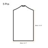 Unique Bargains Lightweight PE Closet Storage Dustproof Garment Cover 5 Pcs - 2 of 4