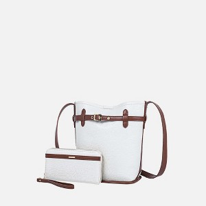 MKF Collection Odette Women’s 2-Piece Bucket Bag & Wallet by Mia K - 1 of 4