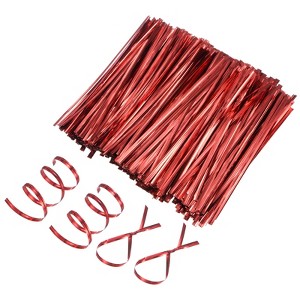 Unique Bargains Reusable Metal Twist Ties Bread Candy Bags 800 Pcs - 1 of 4