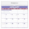 Two-Month Wall Calendar, 22 x 29, White/Blue/Red Sheets, 12-Month (Jan to Dec): 2026 - 2 of 4