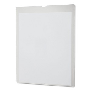 Oxford Utili-Jac Heavy-Duty Clear Plastic Envelopes - Letter Size - Case of 50 - 1 of 1