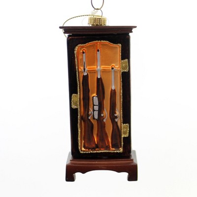 Holiday Ornament 5.0" Gun Cabinet Inspiration Display Riffles  -  Tree Ornaments