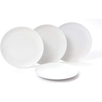 O-Ware White Stoneware 10 Inch Dinner Plate