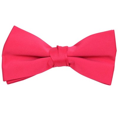 Men's Pre-tied Adjustable Length Bow Tie - Formal Tuxedo Solid Color