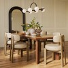 TOV Furniture Odessa Vegan Leather Upholstered Dining Chair with Oak Wood Frame - 2 of 4