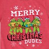 Boys' - Teenage Mutant Ninja Turtles - Merry Christmas Dude Short Sleeve Graphic T-Shirt - 2 of 4